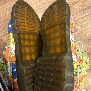 Dr. Martens Multicolor Floral Combat Boots